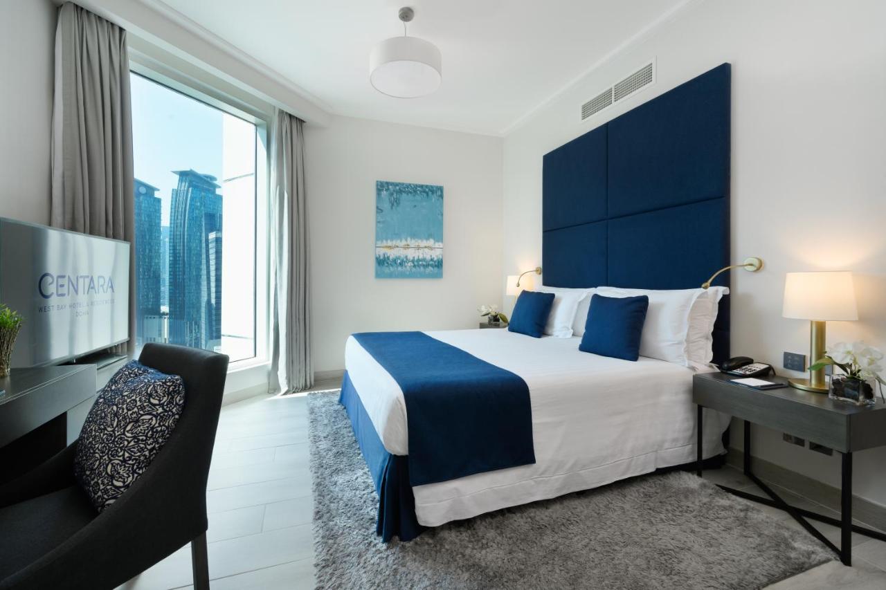 Centara West Bay Hotel & Residences Doha Eksteriør billede A bedroom at the Address Downtown Hotel