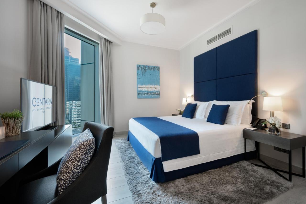 Centara West Bay Hotel & Residences Doha Eksteriør billede A bedroom at the Address Downtown Hotel